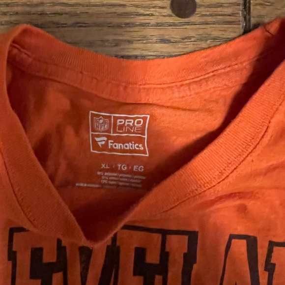 Men’s XL Cleveland Browns NFL FanaticsT-shirt - Picture 4 of 4
